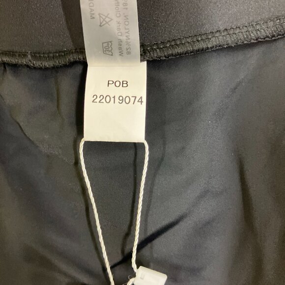 Holipick High Waist Swim Skirt w/Built In Brief, Black Women's Size L NWT - Picture 7 of 7